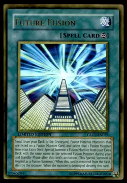 Yu-Gi-Oh! Future Fusion #GLD2-EN039 Limited Edition Light Play - Image 1