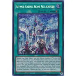 Yugioh! LP Artmage Academic Arcane Arts Acropolis - DUAD-EN054 - Secret Rare - 1 - Image 1