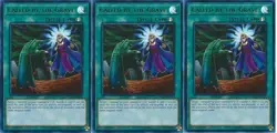 *** 3X CALLED BY THE GRAVE 3X *** (PLAYSET) ULTRA RARE DUDE-EN044 (NM) YUGIOH! - Image 1