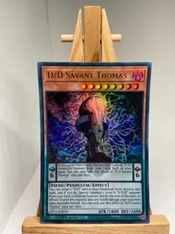 D/D Savant Thomas - Ultra Rare 1st Edition GFP2-EN078 - NM - YuGiOh - Image 1