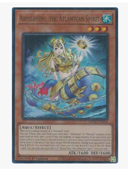 x3 Abyssrhine, the Atlantean Spirit - MP25-EN244 - Ultra Rare YuGiOh - Image 1