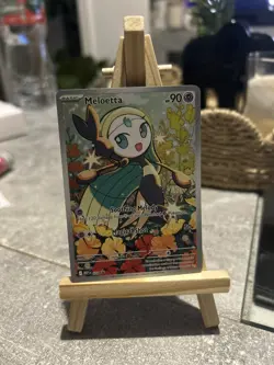 Meloetta MEP 026 Black Star Promo Pokemon Card Mega Evolution Phantasmal Flames - Image 1