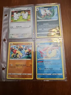 POKEMON CARDS LOT OF 32 IN VINYL BINDER PAGES IN EXCELLENT CONDITION - Image 5