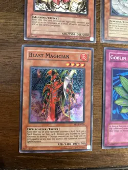Yu-Gi-Oh! TCG Card Lot 8 Holos Inc. Blast Magician-Goblin Fan-Emes The Infinity - Image 3