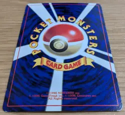 ?EXC?Wooper Pokemon Card Japanese No.194 Old Back CoroCoro From Japan - Image 4