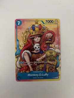 Monkey.D.Luffy (2nd Anniversary Stamped Promo) P-043 One Piece Promo Cards - Image 1