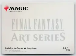 MTG Final Fantasy Art Series Estinien Varlineau x1 NM Art Card - Image 2