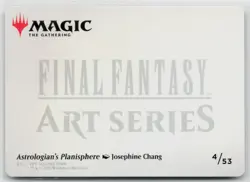 MTG Final Fantasy Art Series Astrologian's Planisphere x1 NM Art Card - Image 2
