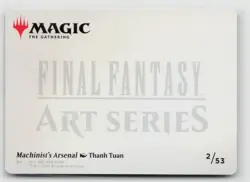 MTG Final Fantasy Art Series Machinist's Arsenal x1 NM Art Card - Image 2