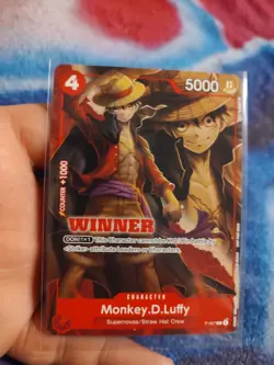 Monkey.D.Luffy - P-007 (Winner Pack Vol. 1) P-007 One Piece Promotion Cards... - Image 2