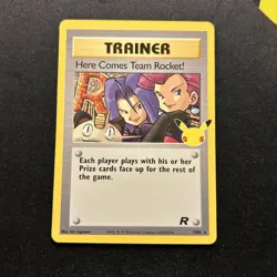 Here Comes Team Rocket! NM -Classic Collection Pokemon Card- Celebrations (7q) - Image 1