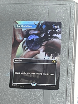 Jet Medallion (Borderless) -Foil Mint MTG Modern Horizons 3 FREE SHIPPING - Image 2