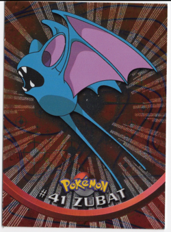 Zubat #41 Topps Foil 1999 TV Animation Edition Pokemon Card - Image 1