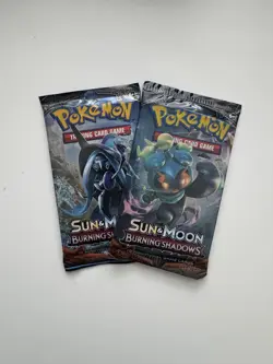 2 Burning Shadows Booster Pack Sun & Moon 2017 Sealed Pokemon Card | Sealed - Image 1