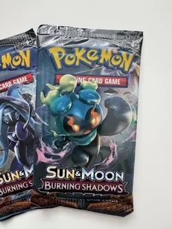 2 Burning Shadows Booster Pack Sun & Moon 2017 Sealed Pokemon Card | Sealed - Image 3