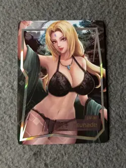 tsunade Naruto GODDESS STORY LUCKY GODDESS 2 SV-016 waifu anime card new foil - Image 1