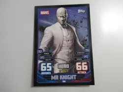 Topps Hero Attax Marvel Card Mr Knight - Image 1