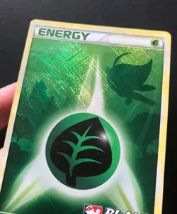 Grass Energy 88/95 Call of Legends Crosshatch HOLO Play! PROMO Pokemon Card Exc - Image 3