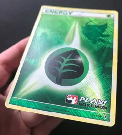 Grass Energy 88/95 Call of Legends Crosshatch HOLO Play! PROMO Pokemon Card Exc - Image 4