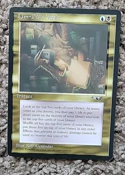 Lim-Dul's Vault x 1 Alliances Regular Magic Mtg - Image 1