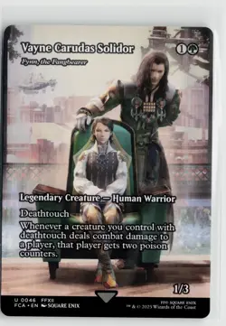MTG Final Fantasy Vayne Carudas Solidor (Fynn, The Fangbearer) x1 NM - Image 1