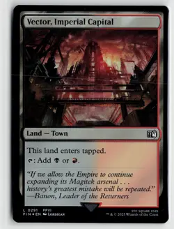 MTG Final Fantasy Vector, Imperial Capital Foil x1 NM - Image 1