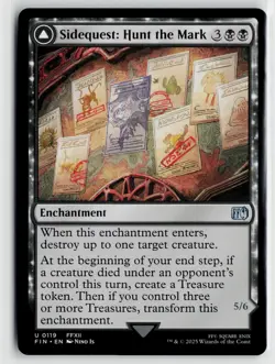MTG Final Fantasy Sidequest Hunt The Mark Yiazmat Ultimate Mark x 4 NM Uncommon - Image 1