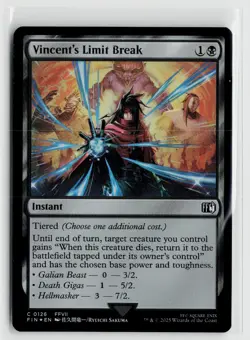 MTG Final Fantasy Vincent's Limit Break Foil x1 NM - Image 1