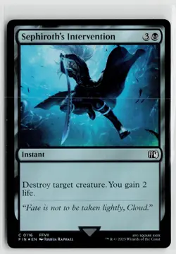MTG Final Fantasy Sephiroth's Intervention Foil x1 NM - Image 1