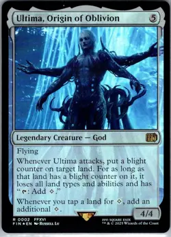 Ultima, Origin of Oblivion (Foil) (NM) Final Fantasy FIN Magic MTG - Image 1