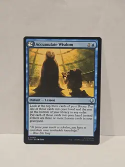 MTG Accumulate Wisdom NM Uncommon Avatar: The Last Airbender - Image 1