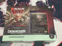 Magic the Gathering - MTG - Endless Punishment - Duskmourn Commander Deck - New - Image 1