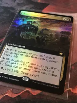 MTG Lunar Convocation FOIL Extended Art Bloomburrow BLB 0366 Rare NM - Image 2