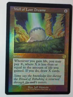 Well of Lost Dreams x1 Retro Foil MTG Magic the Gathering - Image 1