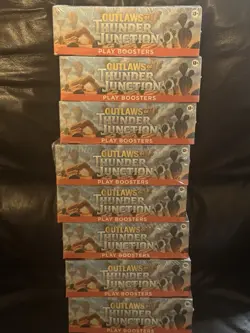 Outlaws of Thunder Junction Play Booster Box- Four left!! - Image 1