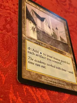 Tolarian Academy Urza's Saga LP Lightly Played MTG Magic the Gathering - Image 3