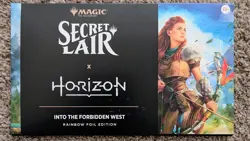 MTG Magic Secret Lair x Horizon Into the Forbidden West Rainbow FOIL Sealed! - Image 1