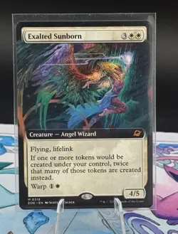 MTG / Exalted Sunborn / EOE / #318 / Regular (Extended Art) / Mythic / NM - Image 1