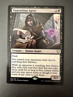 MTG Opposition Agent #141 Commander Legends (CMR) LP - Image 1