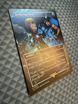 MTG Sculpting Steel #0864 Rainbow Foil Rare Secret Lair Drop Series (SLD) - Image 2