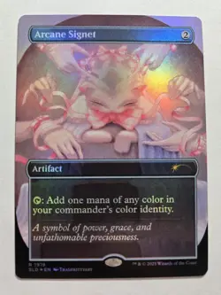 Arcane Signet Foil (1919) | NM/M | Secret Lair: Cats Are Better Than Dogs | MTG - Image 1