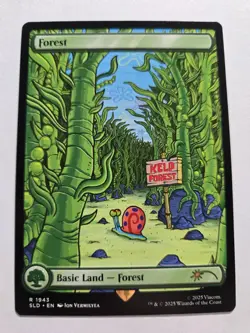 Forest 1943 Secret Lair SpongeBob SquarePants Lands Under the Sea Non-Foil - Image 1