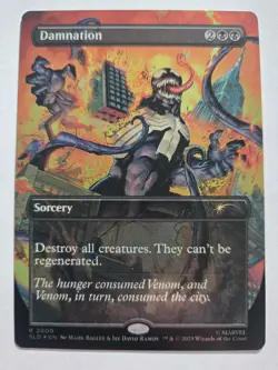 Damnation 2000 Marvel's Spider-Man: Venom Unleashed (Colors) Secret Lair- FOIL - Image 1