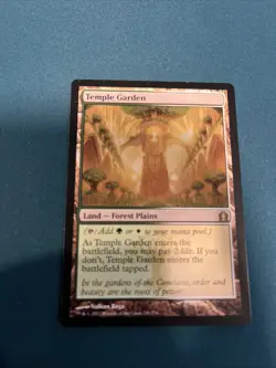 MTG Temple Garden Ravnica NM Near Mint - Image 1