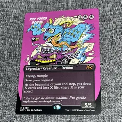The Speed Demon | Borderless | NM | MTG | 0339 | M DFT - Aetherdrift Non Foil - Image 1