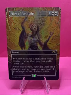 Flare of Fortitude (Borderless) Modern Horizons 3 Foil - Image 1