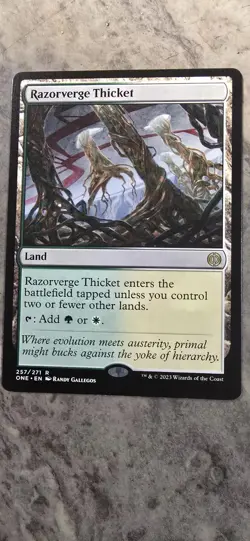 Razorverge Thicket Phyrexia: All Will Be One Regular - Image 1