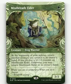 MTG Mistbreath Elder (Showcase) #323 - Bloomburrow - Image 1
