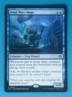 Mtg Dour Port-Mage Bloomburrow Regular - Image 1