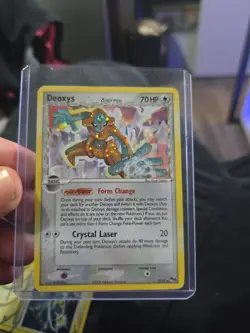 Vintage Deoxys (Delta Species) 2/17 Pop Series 4 Holo Pokemon TCG - LP - Image 1